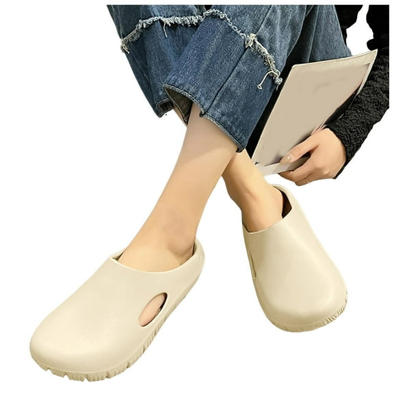 Waterproof Garden Clogs for Women Men Outdoor Beach Slip on Shoes Comfortable Anti Skids Slippers Sandals