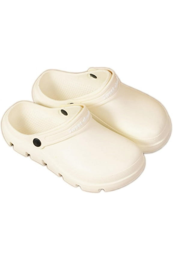 Waterproof Garden Shoes Unisex Comfortable Lightweight Closed Toe Clogs Breathable Non Slip Walking Slippers for Womens Mens