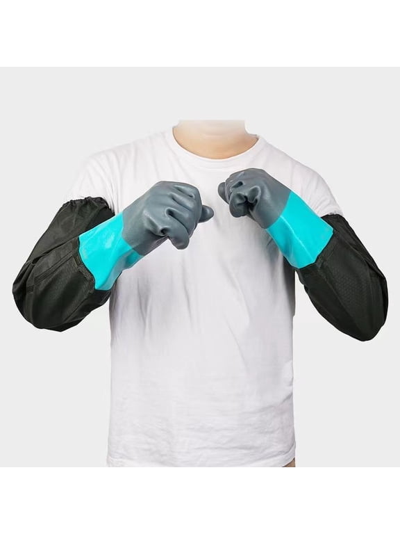Waterproof Gloves, Fishery Catch and Kill Fish Special Protective Gloves ,Flexible and Comfortable