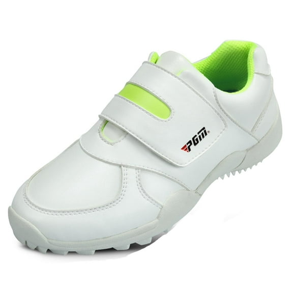 Waterproof Golf Shoes for Kids Children Boys Girls Spikeless with Hook and Loop Strap