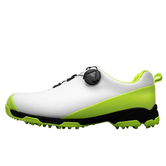 Waterproof Golf Shoes for Men, Anti-skid Breathable Golf Shoes with Lace System