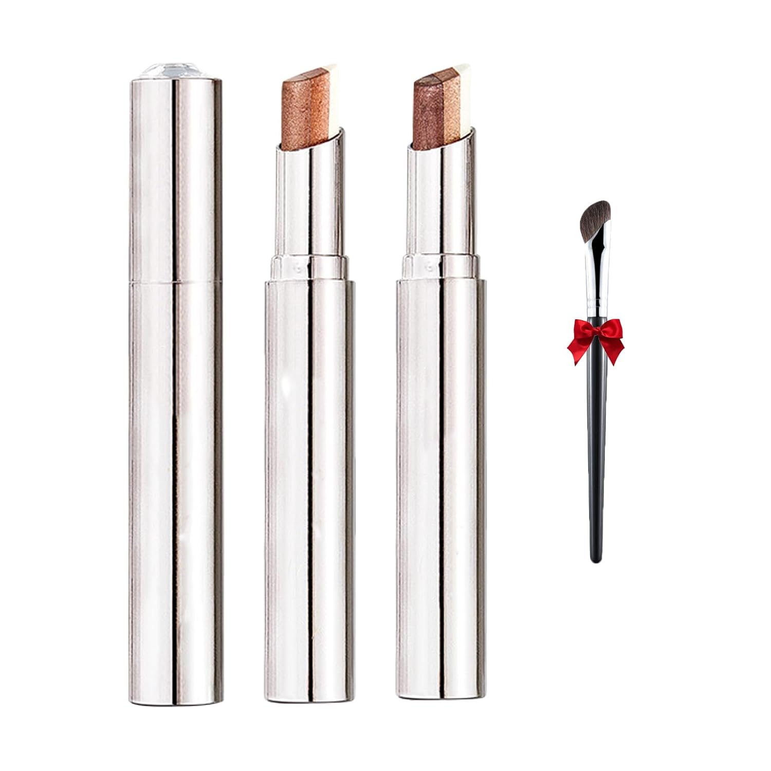 Waterproof Gradient Shimmer Eye-Shadow Stick,2025 New Shimmer Gradient ...