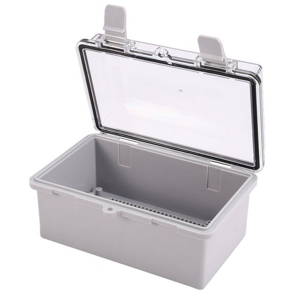 Waterproof Gray Cover Enclosure Junction Box ABS Plastic Outdoor Electrical Boxjunction 210x130x110mm