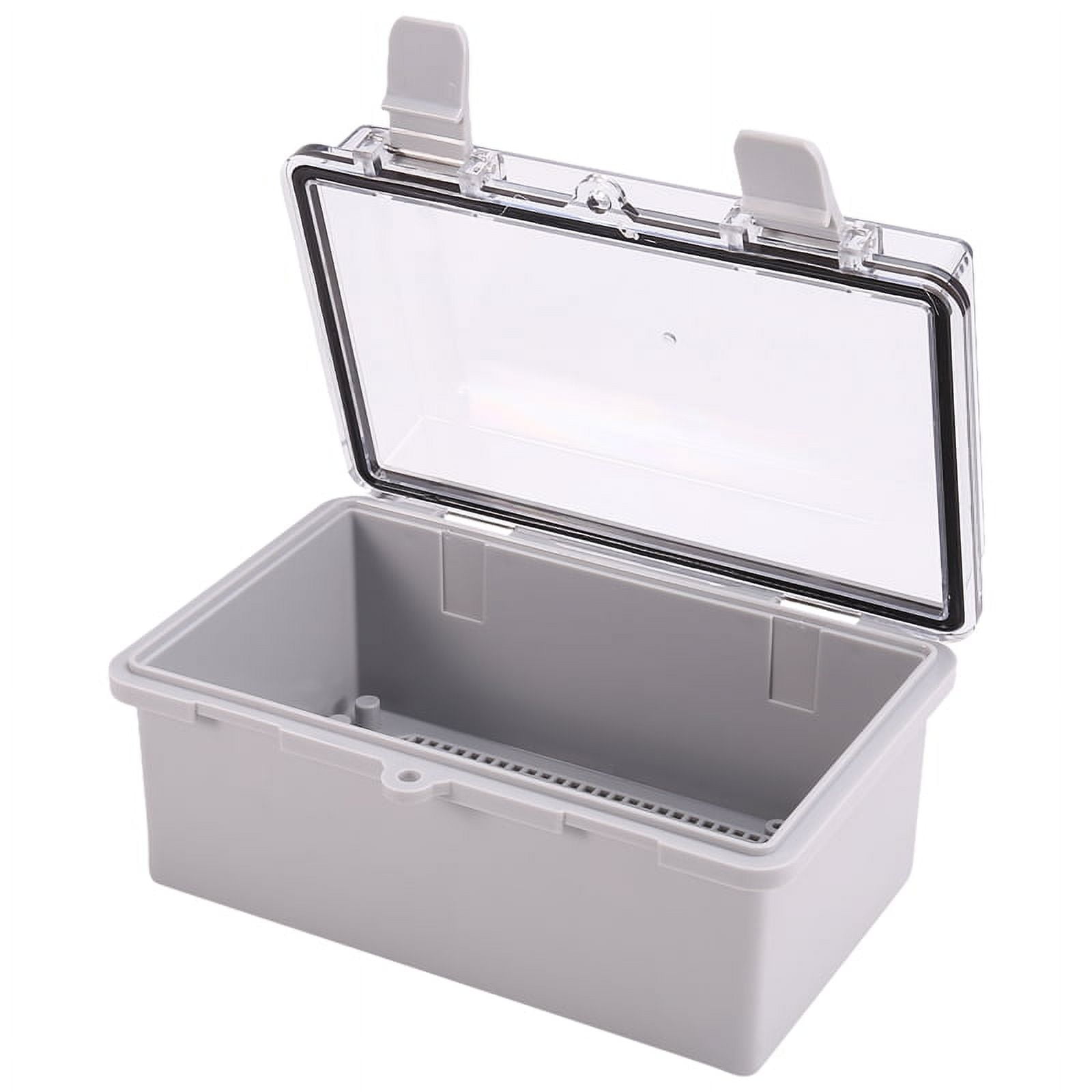 Waterproof Gray Cover Enclosure Junction Box ABS Plastic Outdoor Waterproof Electrical Boxjunction Box 210x130x110mm