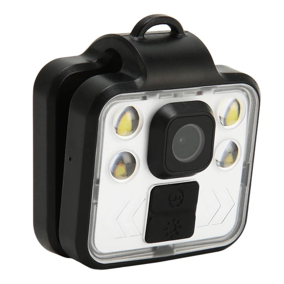 Waterproof HD Wearable Body Camera with Adjustable LED Light and High Definition Video Recording (10 inches / 25.4 cm)