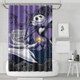 thumbnail image 1 of Waterproof Halloween Nightmare Before Shower Curtain 72x72 Inch Polyester Unique Shower Curtain for Bathroom Hotel Home Bathtub Accessories Decor with 12 Plastic Hooks, 1 of 6
