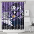 thumbnail image 1 of Waterproof Halloween Nightmare Before Shower Curtain 84x72 Inch Polyester Unique Shower Curtain for Bathroom Hotel Home Bathtub Accessories Decor with 12 Plastic Hooks, 1 of 6