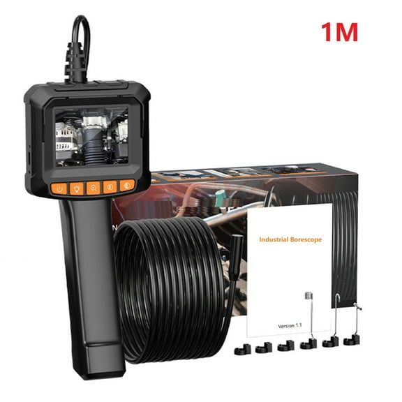 Waterproof Handheld Industrial Borescope 1920P Inspection Camera with LED Lights