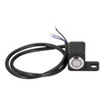 thumbnail image 1 of Waterproof Handlebar Switch Headlight Fog Lamp ON-OFF Button 0.4in Mount with Red Light Reset Lock(Right Side ), 1 of 8