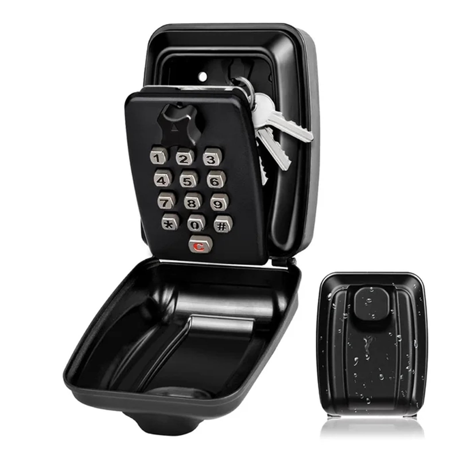 Waterproof Hanging Key Box Without Installation Waterproof Anti-theft Safe Box ,House, Apartment, Office Key Storage