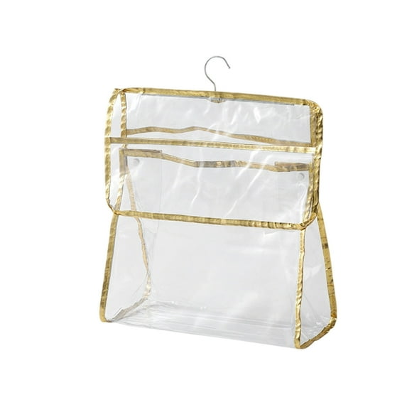 Waterproof Hanging Storage Bag, PVC Multi-Compartment Wall Mount Organizer for Bathroom Shower, Travel & Underwear Clothes Towel