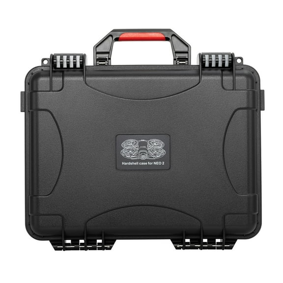 Waterproof Hard Shell Carrying Case for DJI NEO 2 Fly More Combo, Shockproof Protective Storage Box with Custom EVA Compartments for Drone, RC-N/RC 2 Controller, Charging Hub, Batteries