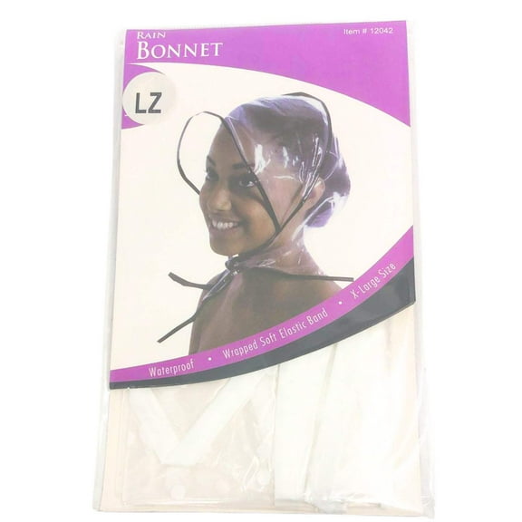 Waterproof Head Cover All Classic Rain Bonnet : 1CT