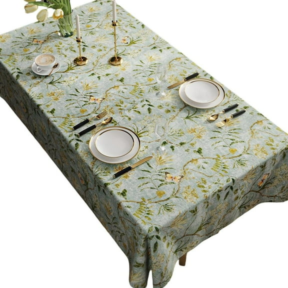 Waterproof & Heat-Resistant Table Mat - PVC Desk Pad for Dining Table, Coffee Table, Office,Protects Against Spills, Hot Dishes