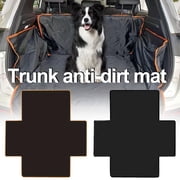 Waterproof Heavy-Duty Car Trunk Mat for Dogs, 65"x72" Large Cargo Liner Protective Cover for Cars, SUVs, and Trucks, Style A