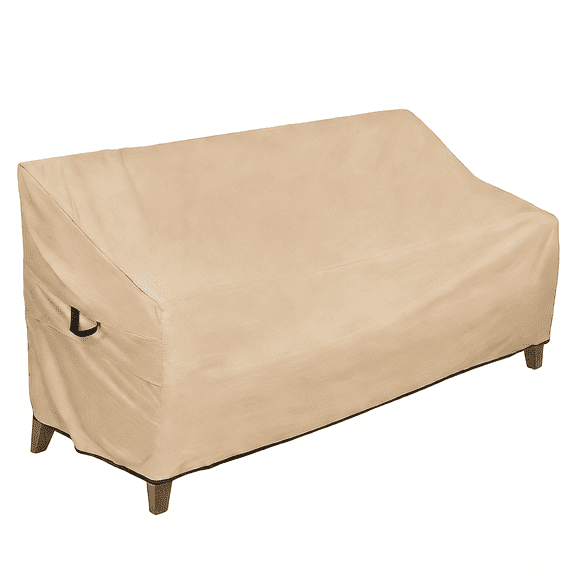 Waterproof Heavy Duty Outdoor Sofa Cover, Windproof UV-Resistant Patio Furniture Protector， 86"x30"x24"/35"(H)
