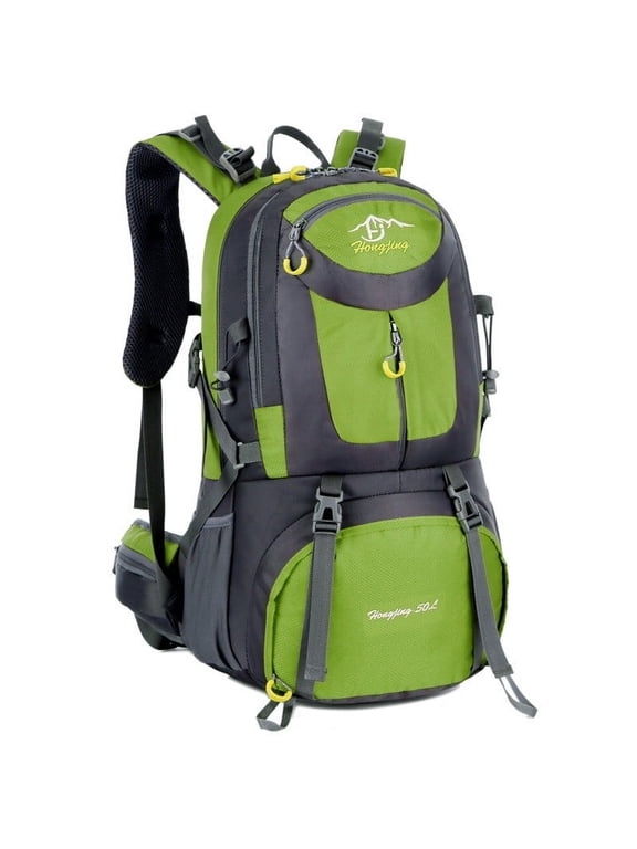 Waterproof Hiking Backpack, Large Capacity Mountaineering Bag for Outdoor Travel, Camping, Trekking and Climbing, Lightweight Comfortable Shoulder Straps, Multi Compartment Adventure Backpack