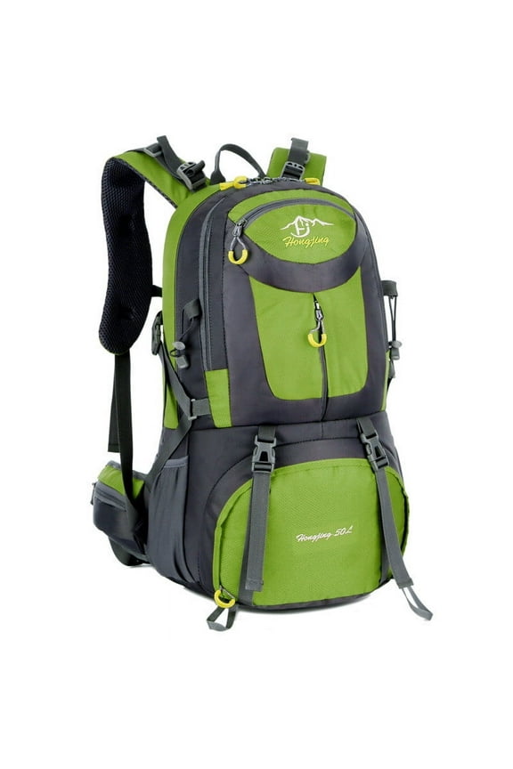 Waterproof Hiking Backpack, Large Capacity Mountaineering Bag for Outdoor Travel, Camping, Trekking and Climbing, Lightweight Comfortable Shoulder Straps, Multi Compartment Adventure Backpack