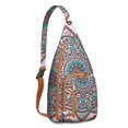 thumbnail image 1 of Waterproof Hiking Backpack Sling Bag for Women – Lightweight Crossbody Bag with Adjustable Strap, Multipurpose Chest Bag for Travel & Outdoor Adventures – Mandala Zen Geometric Design, 1 of 1