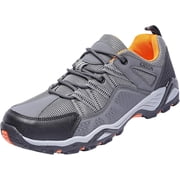 Waterproof Hiking Shoes Men, Lightweight Breathable Trekking Trails Shoes Outdoor Shoes Mens Casual Workout Footwear