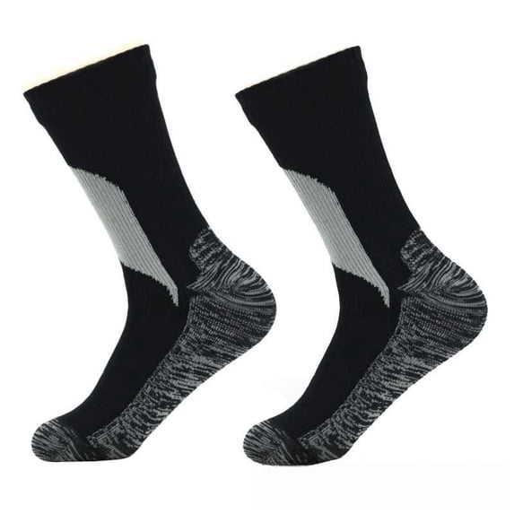 Waterproof Hiking Socks Mid-Calf, Breathable Quick-Dry Outdoor Socks With Comfort And All-Day Support For Camping Hiking Trekking Skiing And Adventure Activities