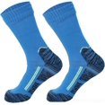 thumbnail image 1 of Waterproof Hiking Socks – Mid-Calf Outdoor Socks for Camping, Skiing, Water Sports & Cycling. Quick-Dry & Breathable, 1 of 9