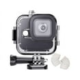 thumbnail image 1 of Waterproof Housing Case for GoPro Hero11 Black Mini, 169ft/60M Diving Protective Housing Shell for Hero 11 Mini Action Camera Underwater Dive Case with Mount Thumbscrew & 12PCS Anti-Fog Insert, 1 of 7