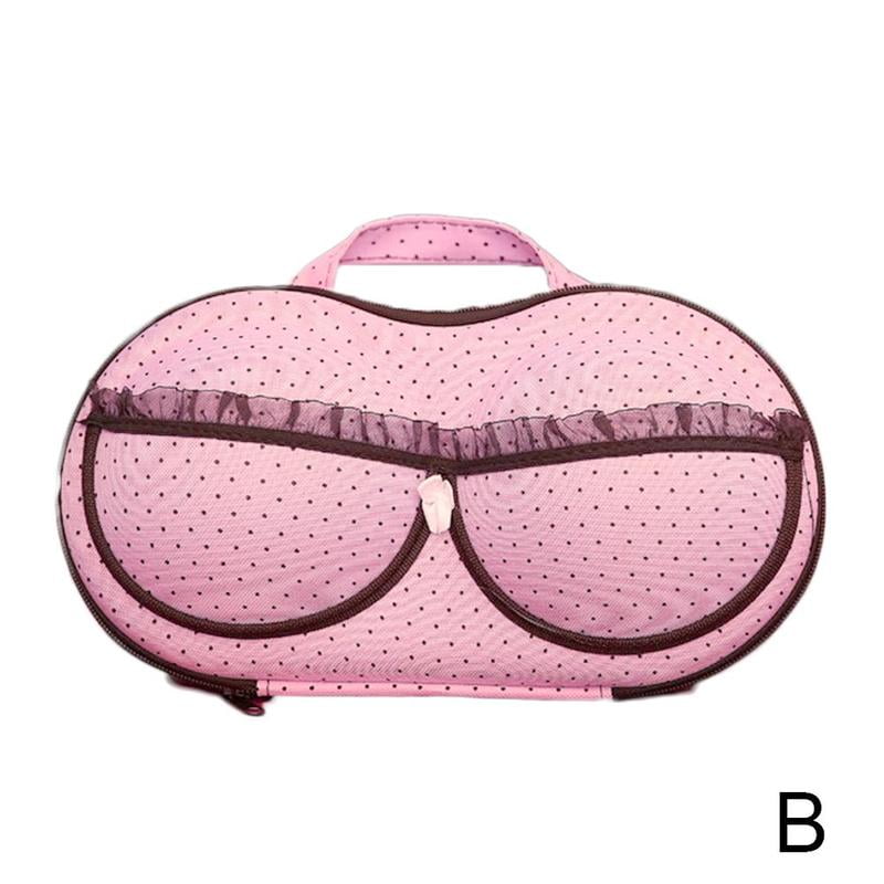 Waterproof Hygienic Women Bra Travel Bag Underwear Protect Lingerie Case Storage Box Portable