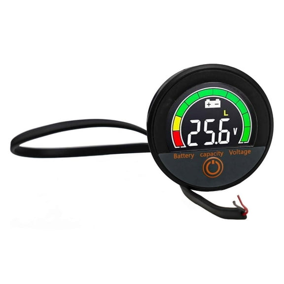 Waterproof IP67 Battery Capacity Voltage Meter 12V 24V 48V 60V 84V with Backligh