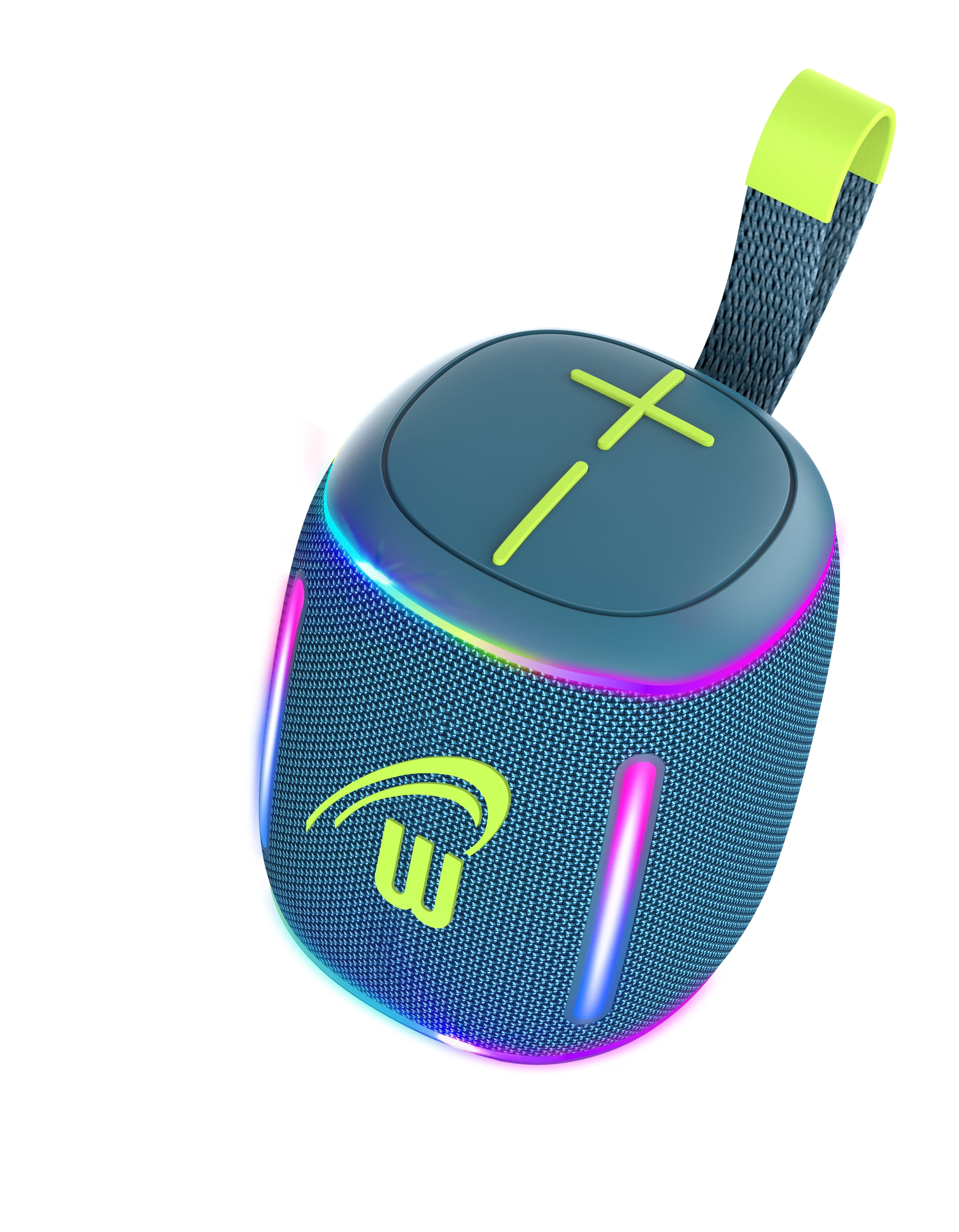 10W Waterproof IPX6 Mini Wireless Bluetooth Speaker with RGB Lights