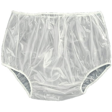 Waterproof Incontinence Underwear, Soft Vinyl, Elastic Edges, Hand Washable, Set of 3, Size XL
