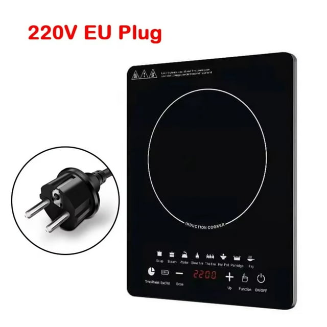 Waterproof Induction Hot Pot Oven 2200W Cooking Stove Heater Cooktop