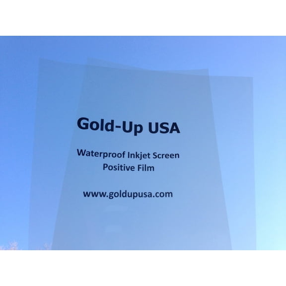 Waterproof Inkjet Transparency Film 8.5" x 11" 400 sheets - 4 Mil