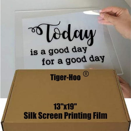 Waterproof Inkjet Transparency Film Paper 13"x19" 100 sheets for Silk Screen Printing