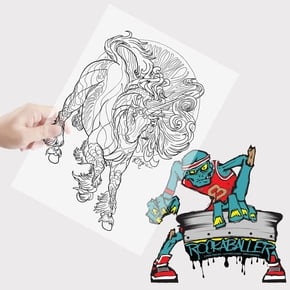 4umedia And Displayllc 11x17 Waterproof Inkjet Transparency Silk Screen