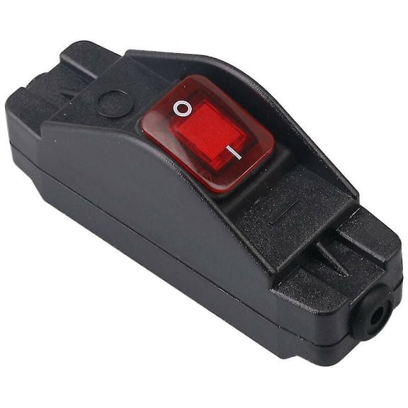 Waterproof Inline Cord Switch, Easy Installation Ensures Hassle-Free Setup, Durable Plastic PA Provides Unmatched Durability