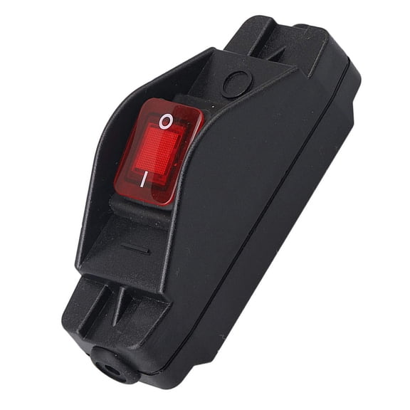 Waterproof Inline Switch With Light 110V-250V 16A Push Button On/Off 4Pin 2 Pole For Test Measurement Tool Accessory