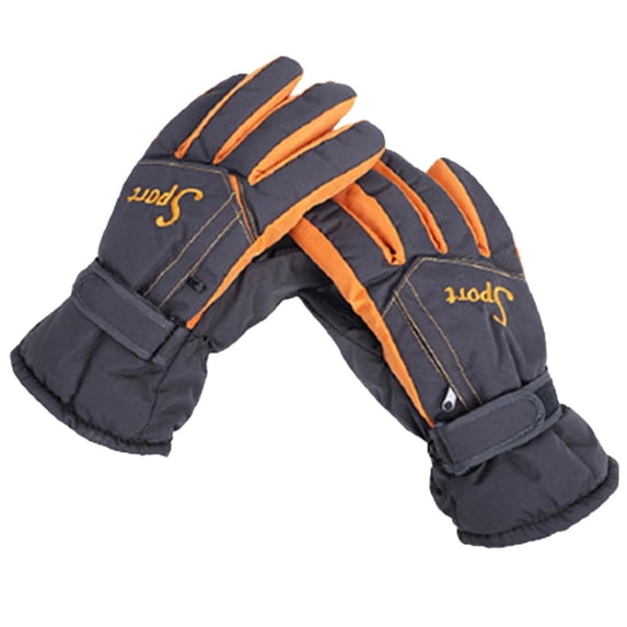 Waterproof Insulated Ski Gloves, Heavy Duty Winter Sports Gloves, Extreme Cold Weather Mittens Baberdicy, Ideal for Skiers, Snowboarders, Winter Outdoor Workers