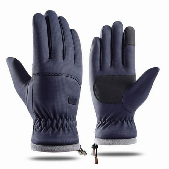 Waterproof Insulated Ski Gloves with Touchscreen, for Snow Sports & Outdoor Adventures, Warm & Flexible for Adults B