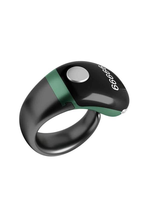 Waterproof Intelligent Electronic Finger Rings Counter Suitable For Accurate Step Tracking Daily Prayer Time Management