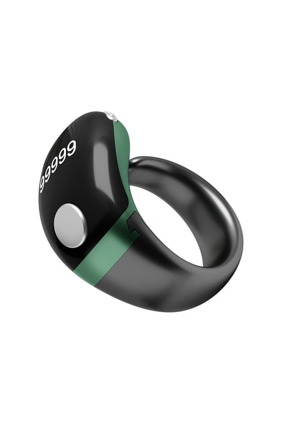Waterproof Intelligent Electronic Finger Rings Counter Suitable For Accurate Step Tracking Daily Prayer Time Management