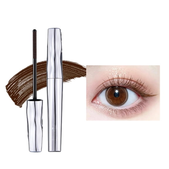 Waterproof Iron Wand Mascara, Long Lasting Curl Mascara, Steel Tube Mascara, Lengthening Curling, Smudgeproof, Lash Enhancing, Eyelash Primer, Natural Definition, Daily Wear, Travel Makeup