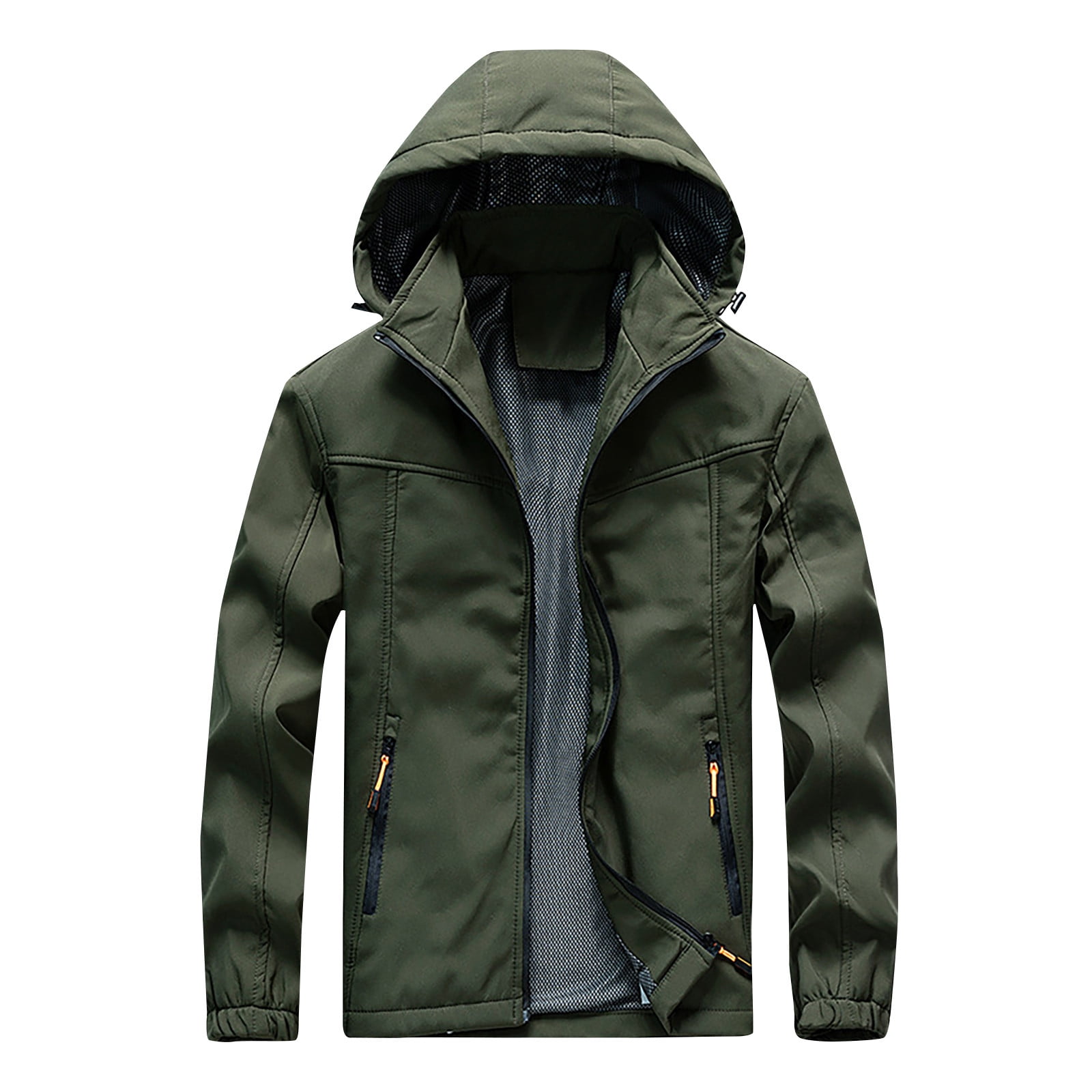 Waterproof Jacket Men Clearance Windproof Jacket Warm Jacket Mens Full