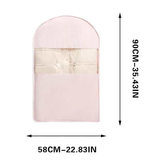 Waterproof Down Jacket Storage Bag | Transparent Garment Organizer | Compresses 40% Space Without Vacuum | Holds 5 Winter Coats | Hanger Hole for Wardrobe