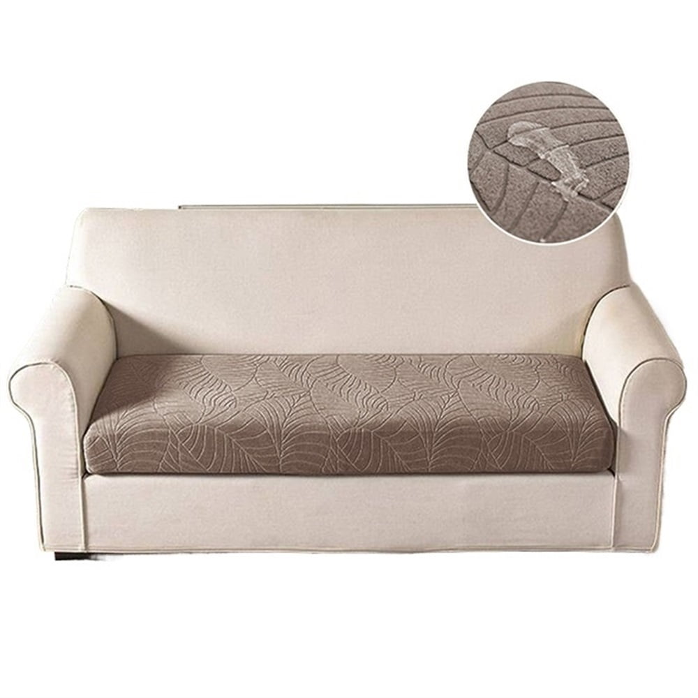 Waterproof Jacquard Sofa Seat Cushion Cover Elastic Removable Sofa Cover L Shape Armchair Sofa Slipcovers