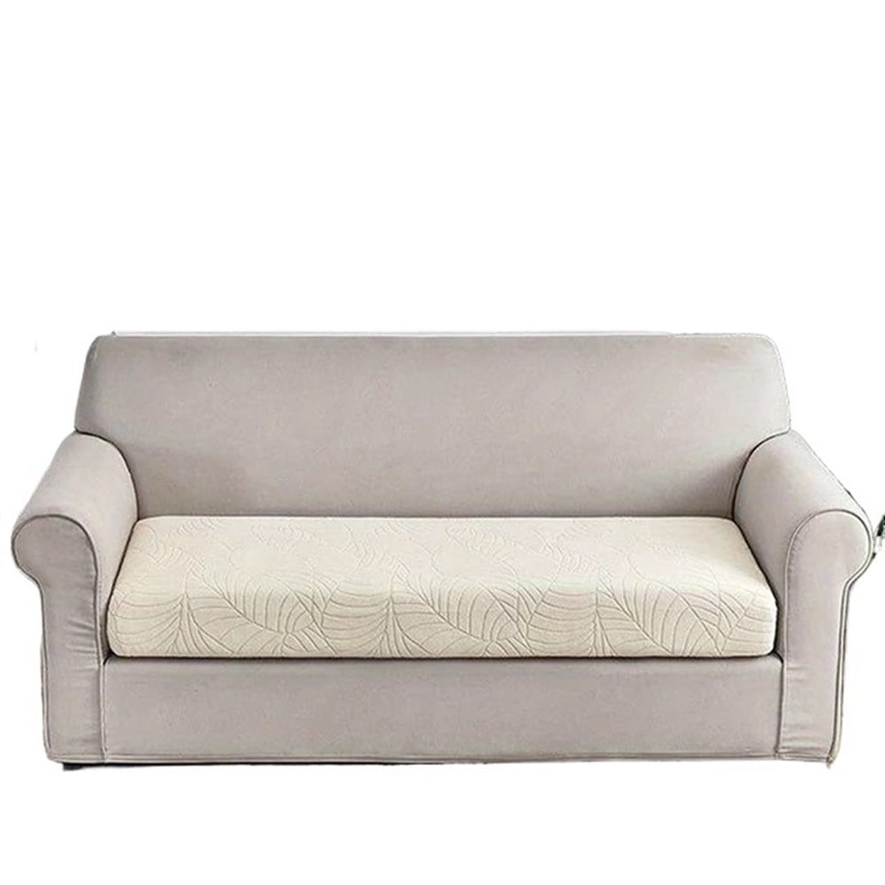 Waterproof Jacquard Sofa Seat Cushion Cover Elastic Removable Sofa Cover L Shape Armchair Sofa Slipcovers