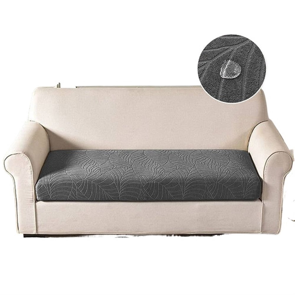 Waterproof Jacquard Sofa Seat Cushion Cover Elastic Removable Sofa Cover L Shape Armchair Sofa Slipcovers