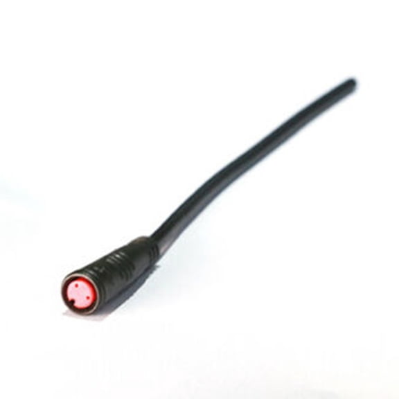 Waterproof for Julet Basic Connector Cable 2 3 4 5 6 Pin ABS Electric Bicycle Component, for Bafang E-Bike Display Systems for Outdoor Cycling Wiring(2-Pin Female)