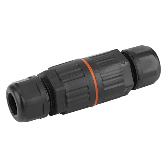 Waterproof Junction Box Outdoor Electrical Cable Wire Connector IP68 Inline Terminal Block Sleeve for External Power Cord Shell Coupler Protection, 2-Pin Quick Joint 3.94 inches / 10.0 cm