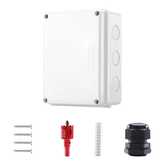 Waterproof Junction Box Outdoor Electrical Protections Box With Terminals Electrical Cable Wire Connectors Enduring